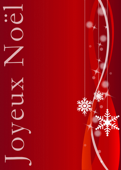 Carte Joyeux Noel Vertical : Envoyer une Carte De Noel dès 0,99